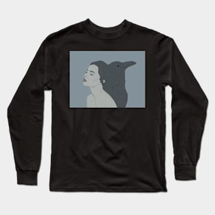 Crawn Girl Long Sleeve T-Shirt